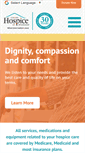 Mobile Screenshot of hospiceofrockland.org
